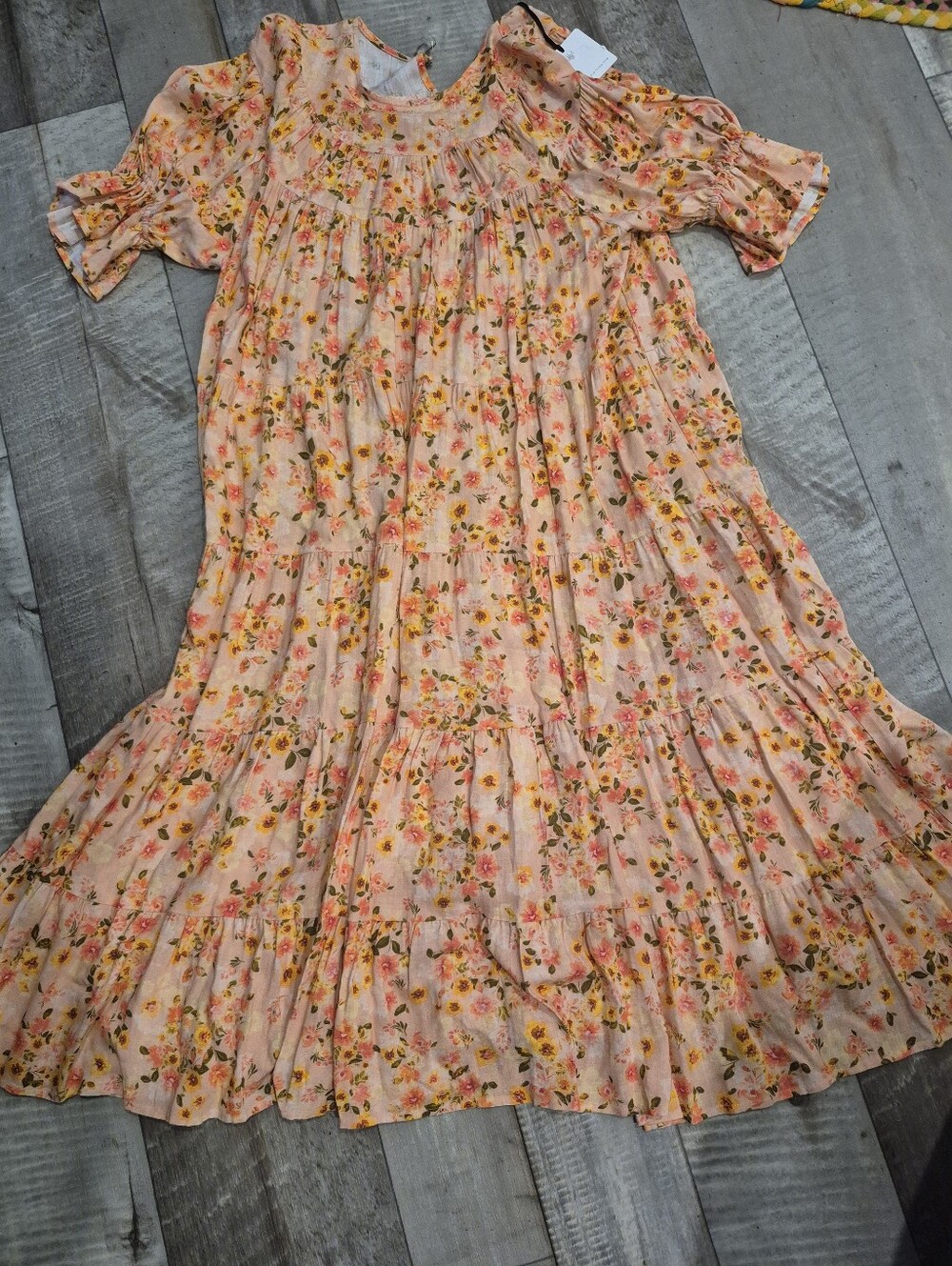 dRA Groovy Dress Maxi Bohemian Relaxed Fit XS-L NWT